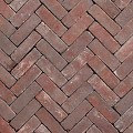 (GS 54) Geb. DF Rood/zwart nuance20x6,5x8 getr./bez.