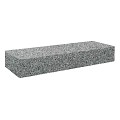 Graniet Trapblok donkergrijs 100x35x15 cm gevlamd
