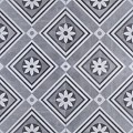 (GCM 184) GeoCeramica Concreet Flower decorate 60x60x4