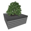 Moodul Afdeksteen 60x15x7,5 Black
