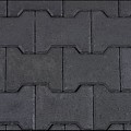 H-Profiel Antraciet 8 cm