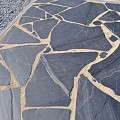 Flagstone Ultra black 3-4 cm