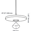 DISC PENDANT 100-230V DUO