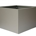 Bloembak Taupe 90x90x60cm.