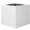 Bloembak Wit 60x60x60cm.