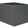 Bloembak Antraciet 90x90x60cm.
