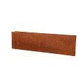 Koppelplaat 16.5 cm corten