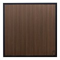 Composiet schutting Stripes Natural Dark Brown 180x180cm.