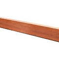 Hardhouten onderregel  ca 4x6x390 cm