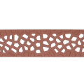 Voronoi rooster gietijzer 500mm Corten