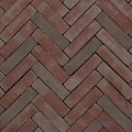 (GS 3) Geb. WF rood/zwart nuance 20x5x6 ongetr. /bez.
