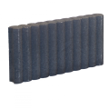 Palissadeband Zwart  Ø6x25x50cm rond