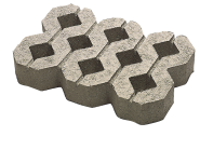 Grasbetonblok 40x60x10 vlakke bovenkant