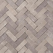 (GEB 28) Geb. DF (Lotis) grijs 20x6,5x6 getr./ onbez.