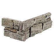 Stonepanel Rustic Silver Hoekst (40+20)x15x3-4 cm