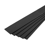 Ecoboard plank black 200x20x1cm