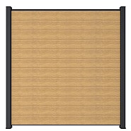 Newtechwood co-extrusie composiet scherm, 180x180 cm, red cedar.