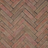 (GS 2) Geb. WF roodnuance 20x5x6 ongetr./bez.