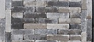 Aanbieding Trommelstenen Grijs-Zwart WF 5x20x7,3cm.