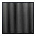 Composiet schutting Stripes Antraciet 180x180cm.