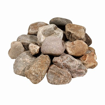 Maaskeien Bont 20-50 cm (Gaas)