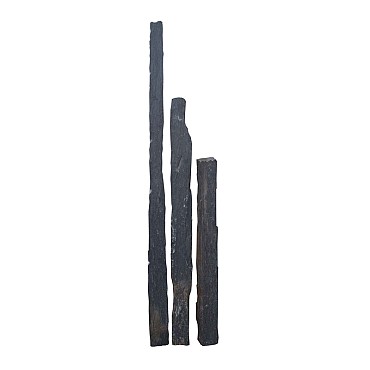 Monolith Black Pillars 150x8-15x8x10 cm(St)