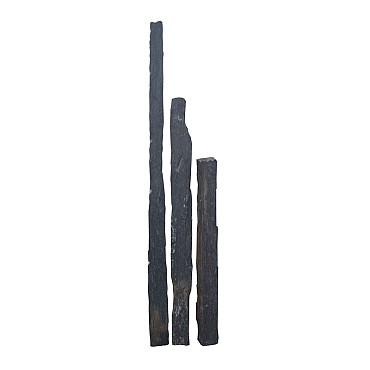 Monolith Black Pillars 100x6-15x6x10 cm(St)
