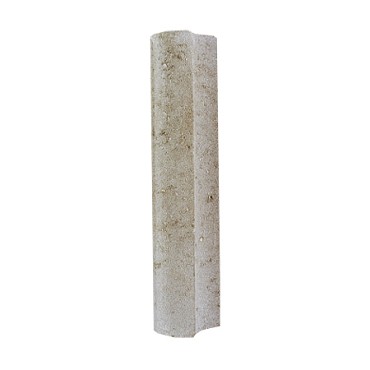 Ronde Palissade Ø20x80 Grijs