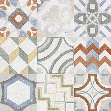 (GCM 391) GeoCeramica Porto 60x60x4 Mix