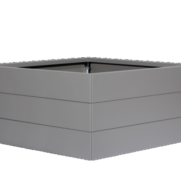 Bloembak Modulair 42cm. Taupe,  Leverbaar in diverse maten.