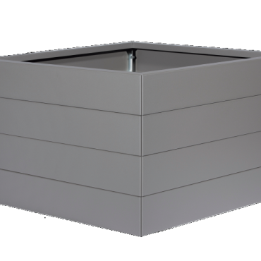 Bloembak Modulair 56cm. Taupe,  Leverbaar in diverse maten.