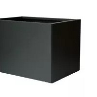 Bloembak Grafiet zwart 60x90x60cm.