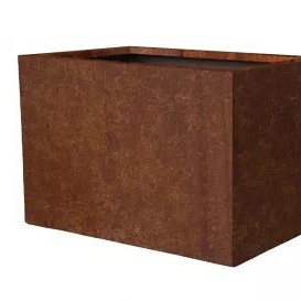 Bloembak Cortenstaal 60x90x60cm.