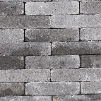 Aanbieding Trommelstenen Antaciet WF 5x20x7,3cm.