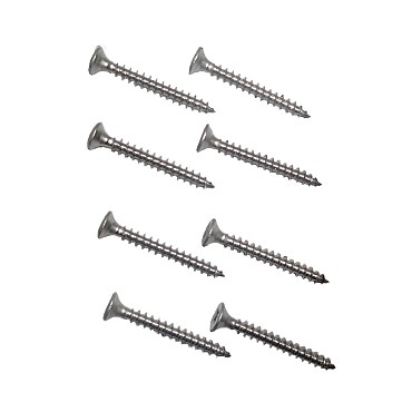 Spaanplaatschroef RVS 5x60 mm, doos à 200 st