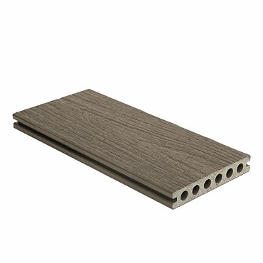 NewTechWood composiet co-extrusie dekdeel houtstructuur 2.3x13.8x400cm. Antique