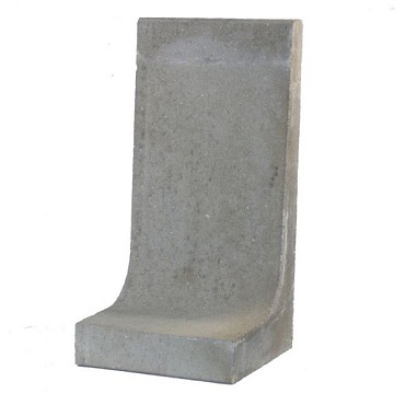 L-element 80x40x40 Grijs