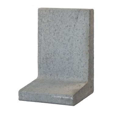 L-element 60x40x40 Grijs