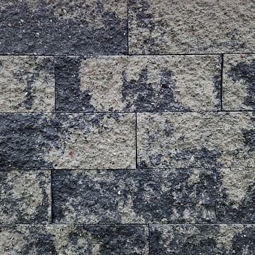 Rockwall 11x13x32 Grijs-zwart