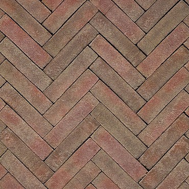 (GS 2) Geb. WF roodnuance 20x5x6 ongetr./bez.