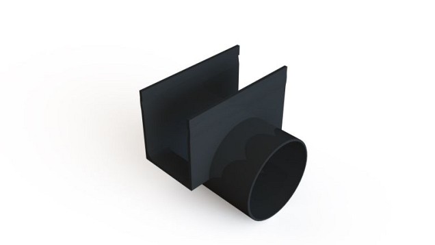 ACO Slim-Line Zij-uitloop Ø80mm