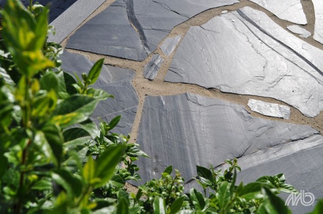 Flagstone Ultra black 3-4 cm