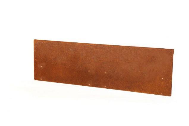 Kantopsluiting Single Corten staal
