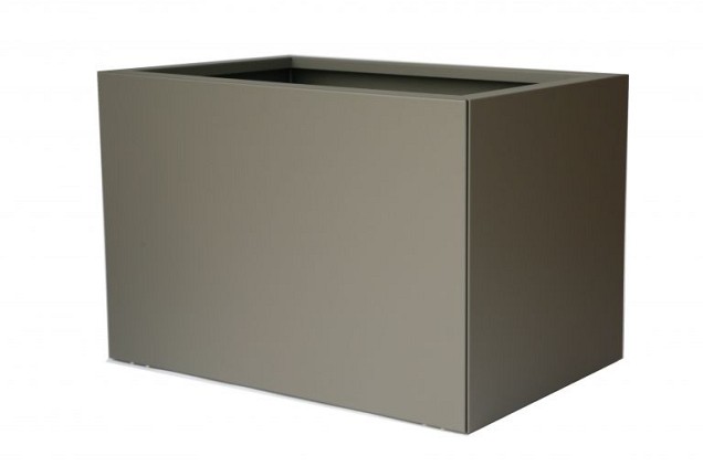 Bloembak Taupe 60x90x60cm.