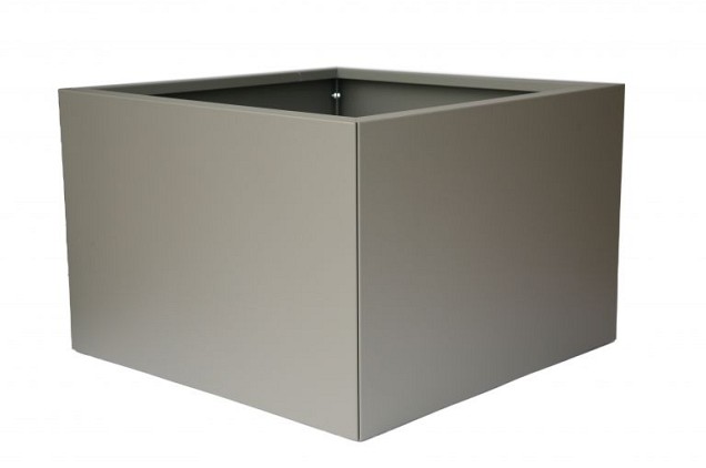 Bloembak Taupe 90x90x60cm.