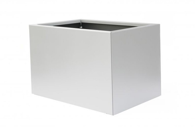 Bloembak Wit 60x90x60cm.