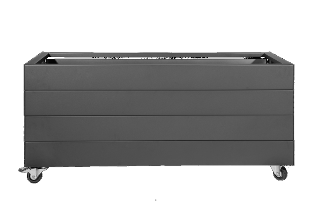 Bloembak Modulair 56cm. Antraciet,  Leverbaar in diverse maten.