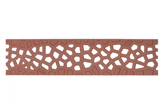 Voronoi rooster gietijzer 500mm Corten
