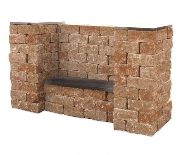 Combiwall Uno 30x15x12 Mont Blanc