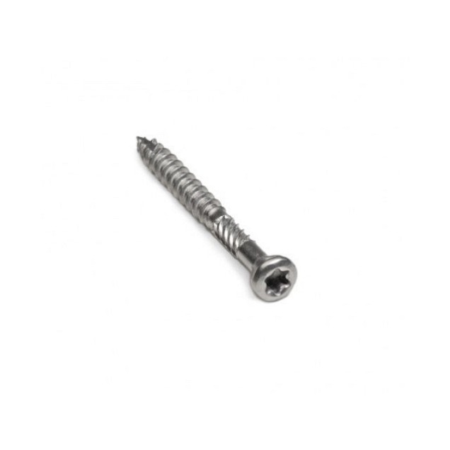 RVS schroeven 5x40 mm (100 st)